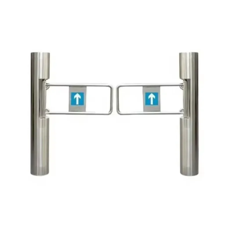 Factory Price Supermarket Entrance Gate SUS304 Stainless Steel Swing Barrier Gate Automatic Sensor Gate