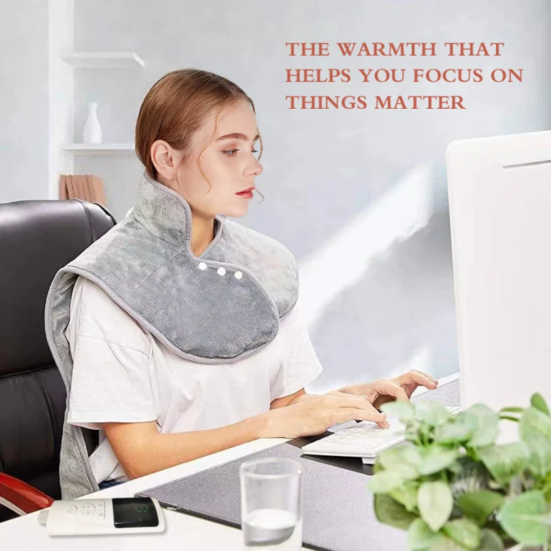 

Горячий компресс, физиотерапия, шаль с подогревом плеч и шеи, одеяло с электрическим подогревом, плечевой периартрит, шейный сустав