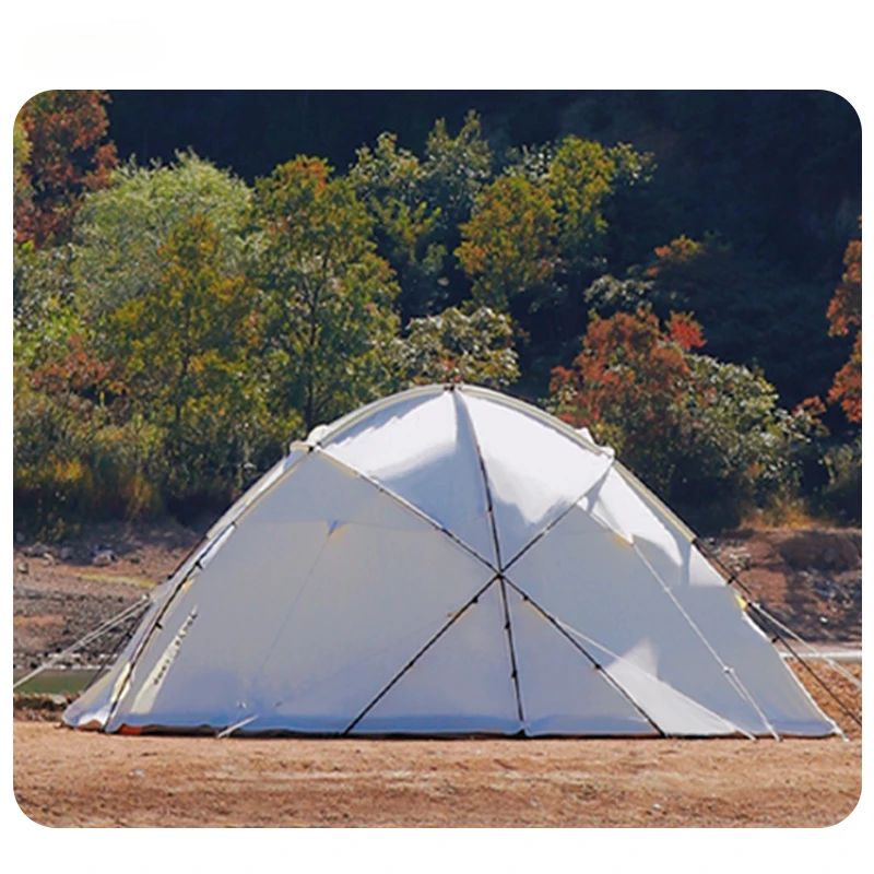 Boteen Outdoor Glamping Geodesic Dome Tents Lightweight Travel Fishing Tents For Garden