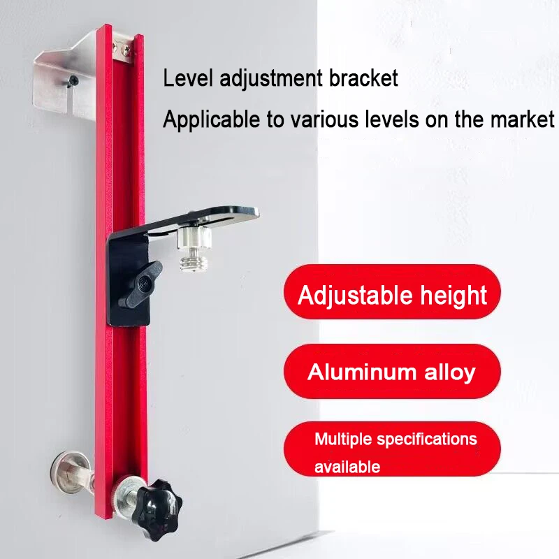 Wall Mount Bracket Ceilin Mount Line Laser Adapter Positioning Holder Adjustab Lifting  Lowering Rocker Universal Laser Level