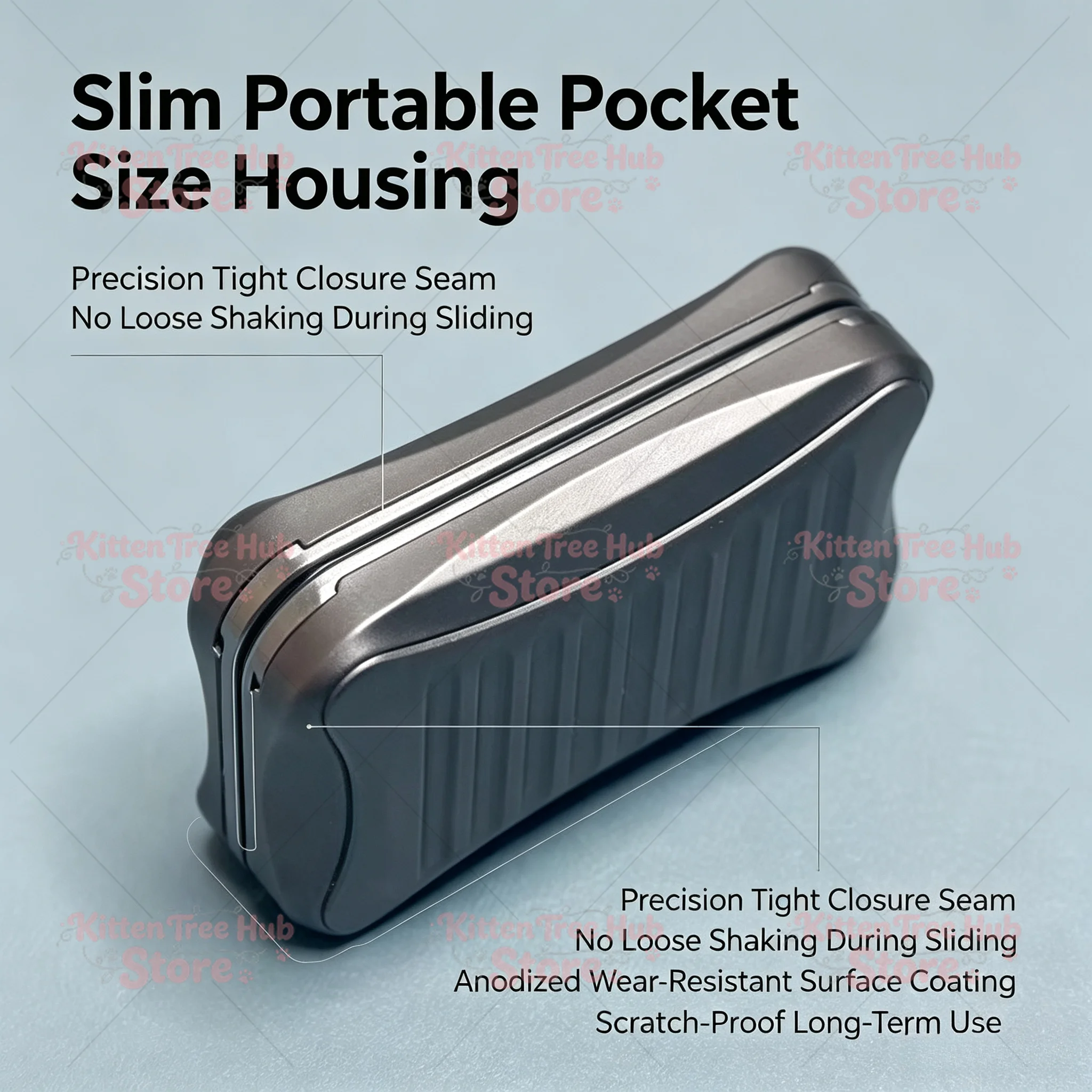 EDC Fidget Slider Stress Relief Decompression Toy With SGS Certification Portable Pocket Anxiety Relief Hand Fidget Gadget