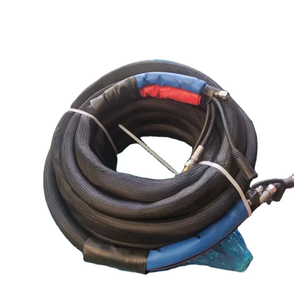 Polyurethane Heat Heat Insulation Hose/ Spray Foam Heated Hose For Sell