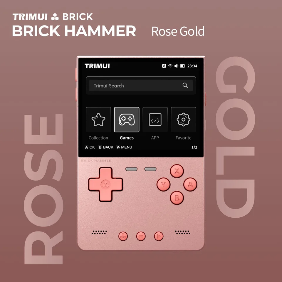 Trimui Brick Hammer Handheld Gaming Console
