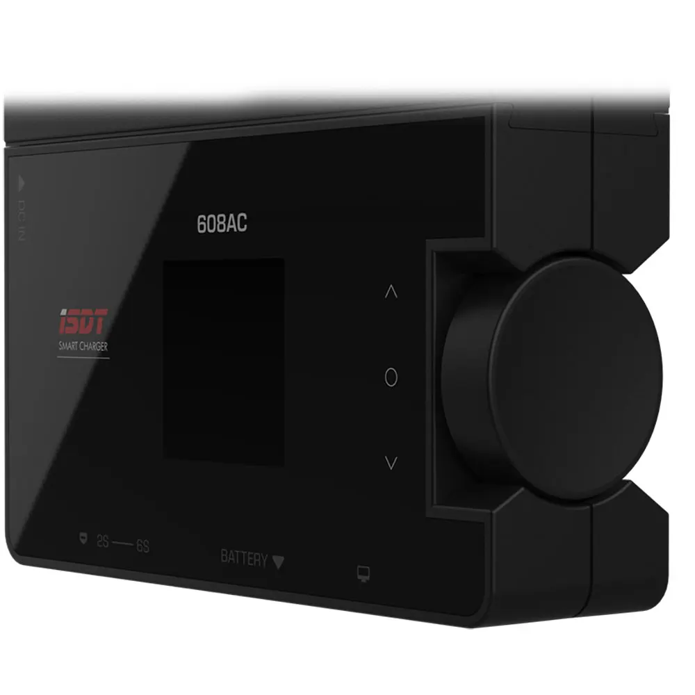 ISDT 608AC AC 50 W/DC 200 W 8A BattGo chargeur de batterie intelligent avec alimentation amovible pour batterie LiFe/Lilon/LiPo