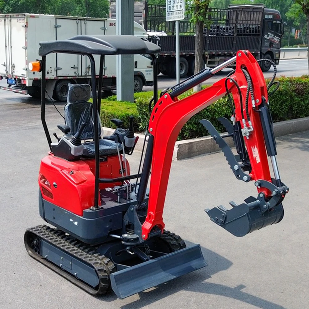 New Diesel CE Epa Engine Large Mini Excavator Farm Excavator Backhoe Loader