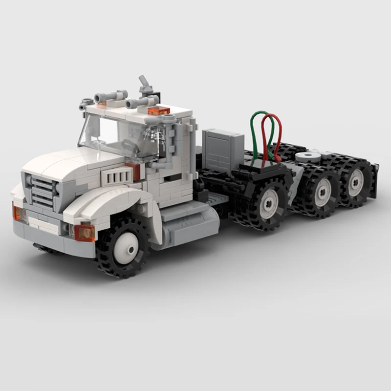

City Car Model MOC Building Bricks LT9500 Heavy-Duty Tractor Truck Modular Technology Children Holiday Gifts Assemble Toys Suit