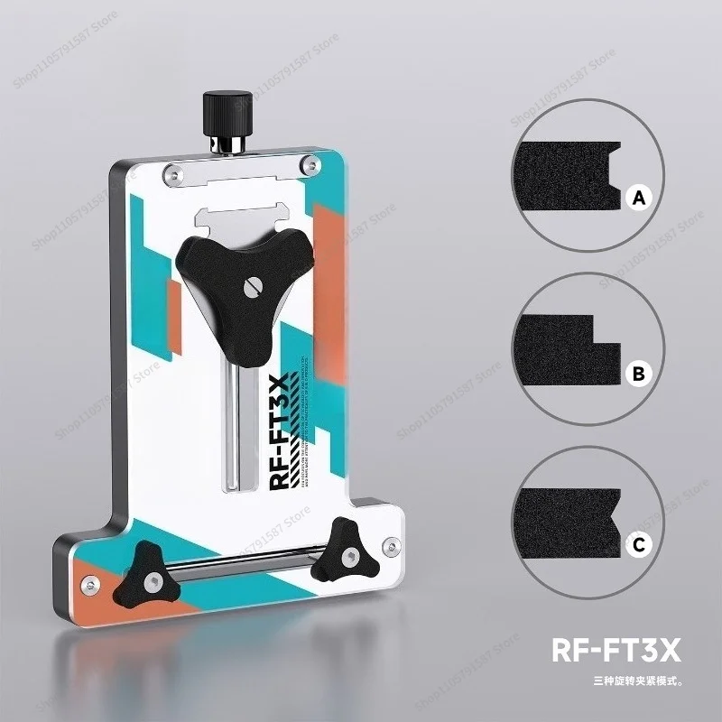 For RF4 FT3X Special-shaped Main Board Repair Fixture Mobile Phone Main Board Chip Positioning Platform Rotary Clamping Modes