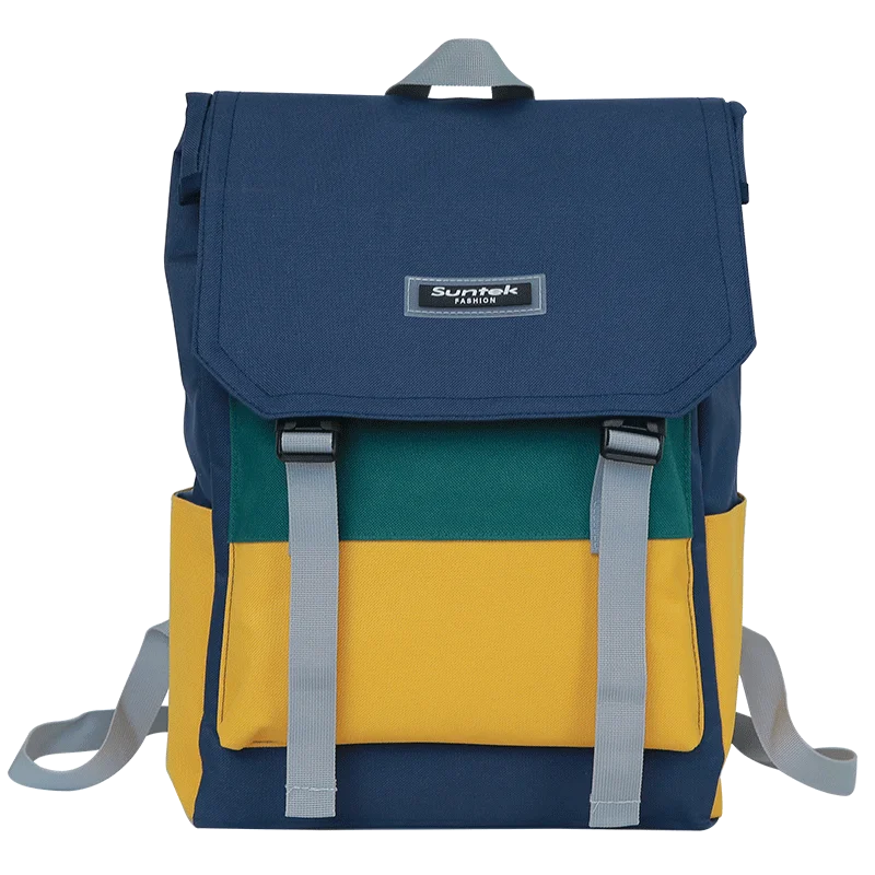 School Bag Male College Student Fashion Brand Tooling Sports Travel Backpack Student Backpack Personality Trend Cool Laptop Bag