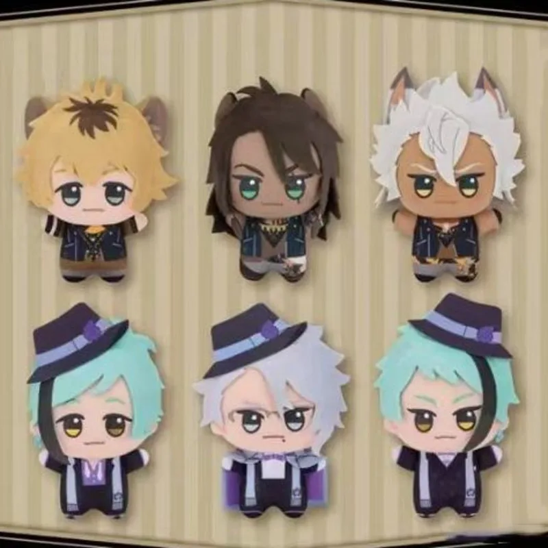 Neuer Twisted Wonderland Epel Floyd Plüsch-Schlüsselanhänger 10cm Anime Ortho Idia Lilia Mallues Sebek Plüsch-Stofftier Geburtstagsgeschenk