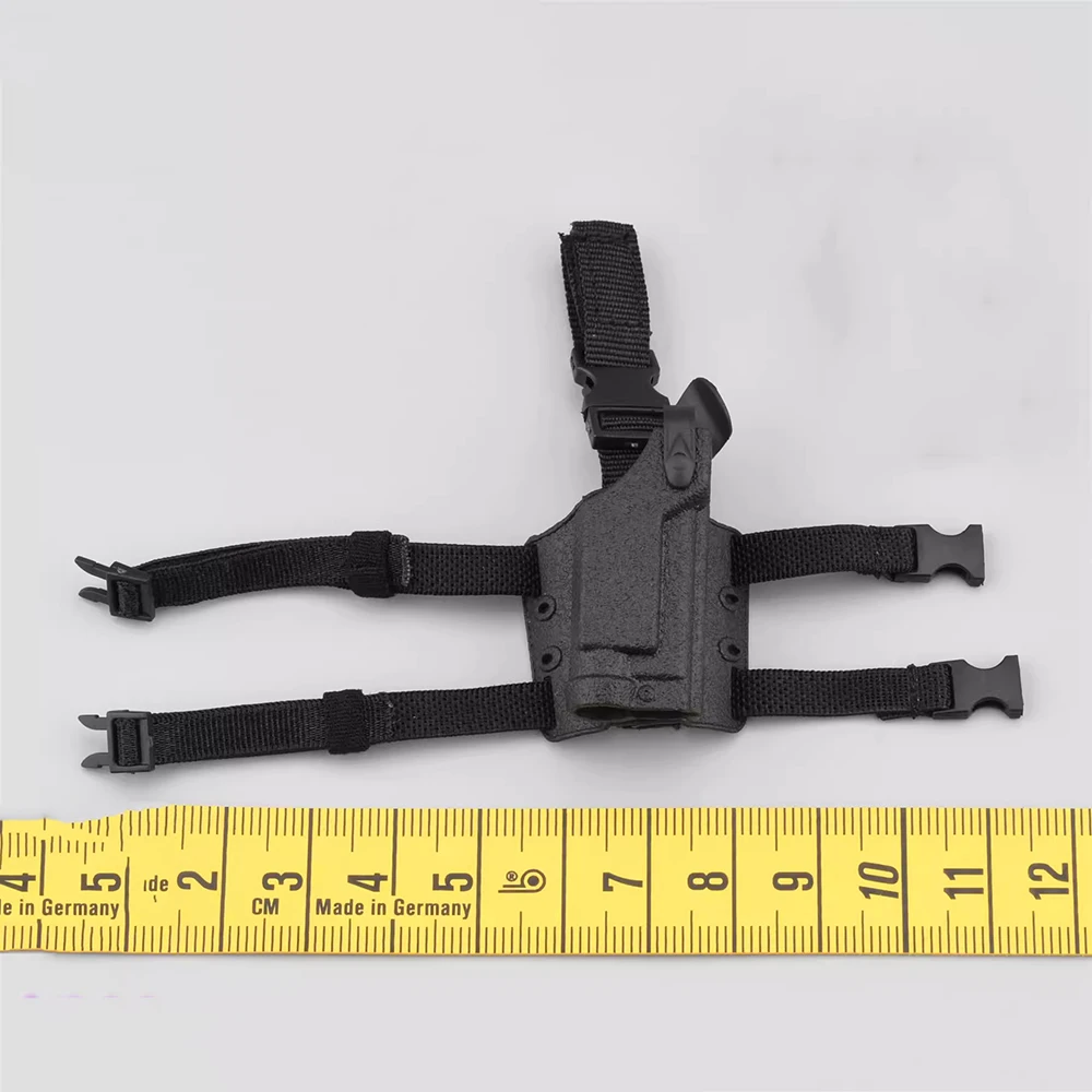 1/6 KING'S TOY KT-8008 Soldier Doll Action German Operation Police Mini Toys Model G17 Black Holster PVC Material For 12