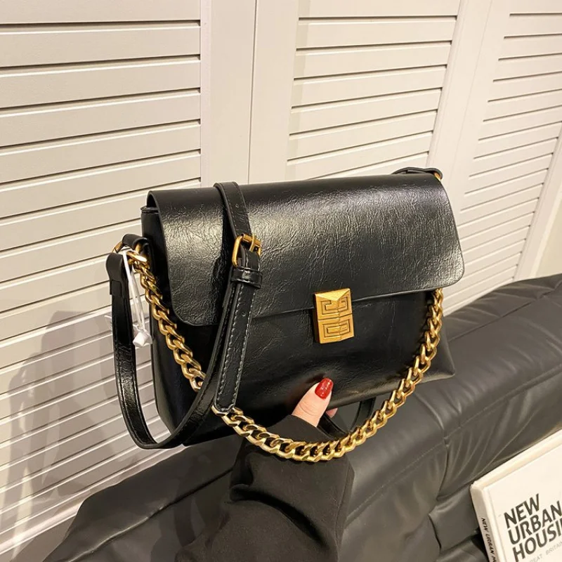 

Designer Leather Handbag For Women - Elegant Crossbody Shoulder Tote Bag Ladies Purse Luxury Brand Messenger Office Bag