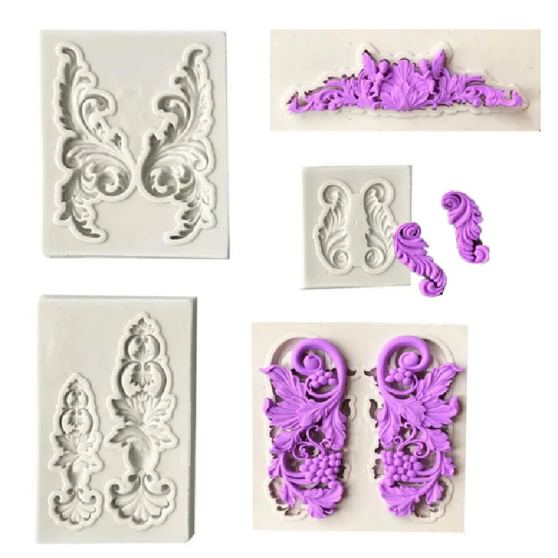 

1 Piece Border Silicone Mold Fondant Mold Cake Decorating Tools Chocolate Gumpaste Mould Cake Decorating Tools