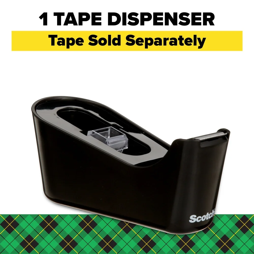 Dispenser di nastro da tavolo ecologico Uso con una sola mano Base antiscivolo con nucleo da 1 pollice Ricaricabile Materiale scolastico per ufficio domestico perfetto