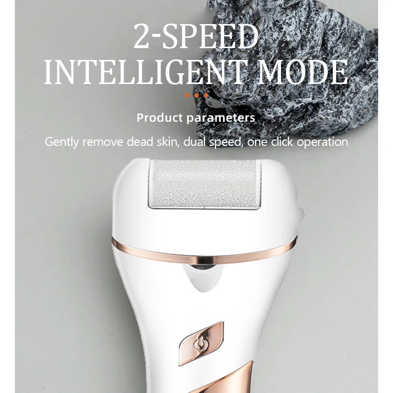 Máquina removedora de calos elétrica recarregável, dispositivo de pedicure, ferramentas de cuidados com os pés, pés para calcanhares, remoção de pele dura morta