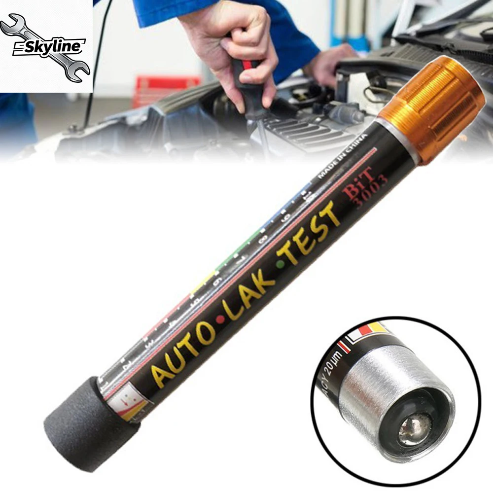 Car Paint Test Thickness Tester Meter Gauge Detection Tool  Auto Paint Crash Check Test Coating and Sheet Metal Paint Tester