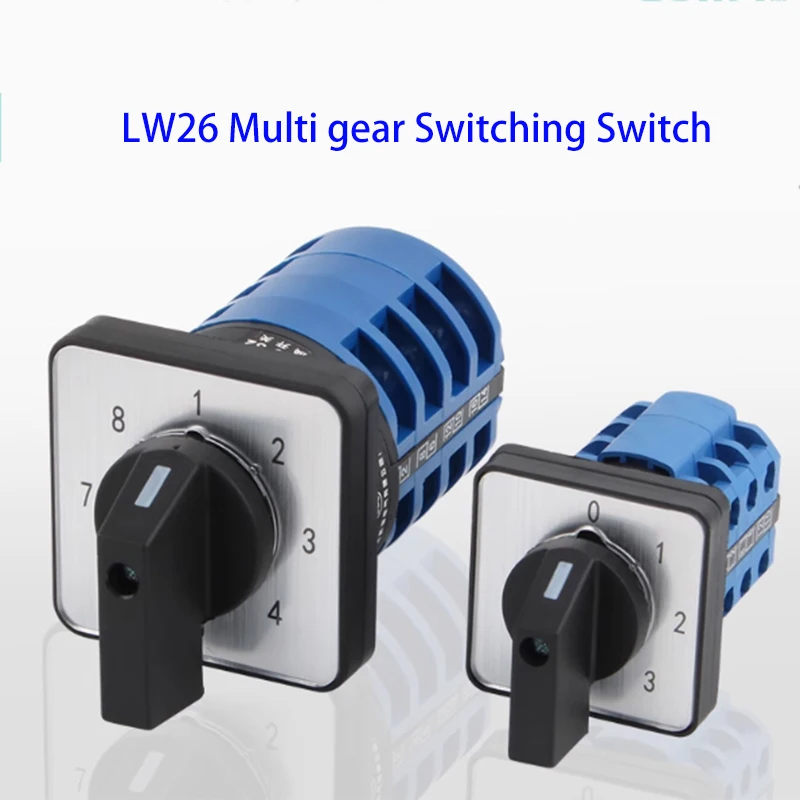 LW26 Rotation Combination Switch Universal Conversion Switch 3 Gears, 4 Gears, 6 Gears, 8 Gears, Multi Gear Switching Switch