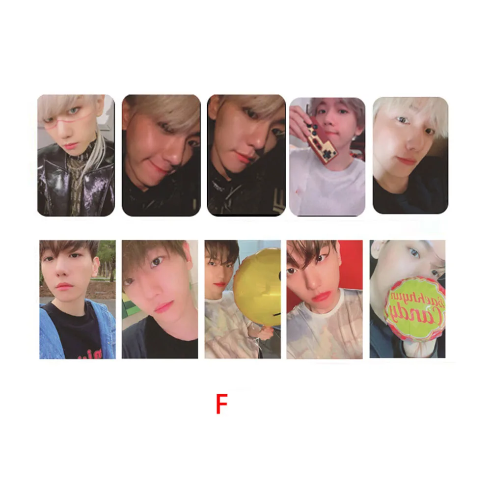 CHANYEOL 10 шт./компл. фирменная фотокарта высокого качества с двойными сторонами HD печать карты ЛОМО KPOP Fans Gifts Collection