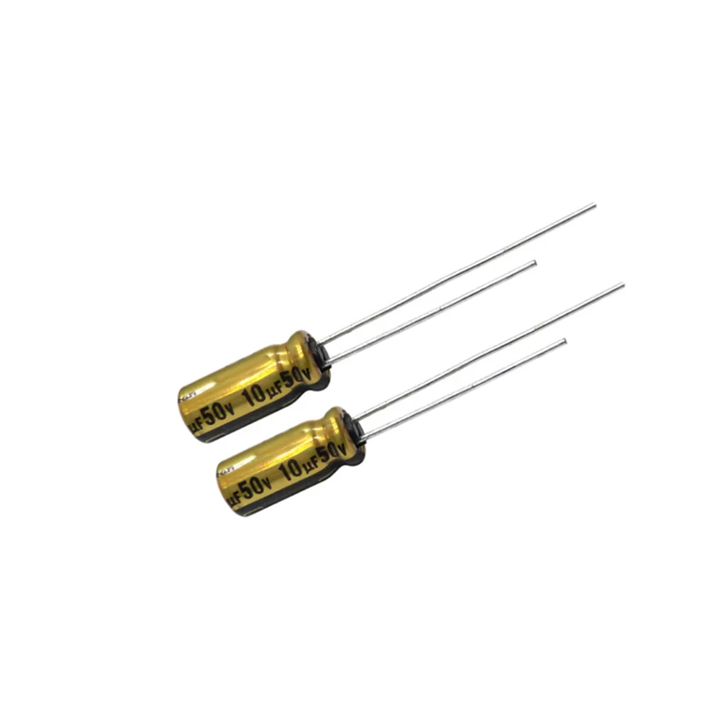 20 Pz/lotto 10uF50v Condensatore elettrolitico Audio 5*11MM