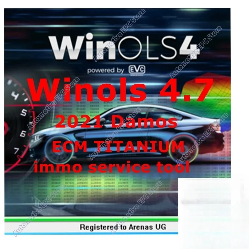 2026 hot selling newest  WinOLS 4.7 With Plugins 2021 Damos +ECM TITANIUM+ immo service tool v1.2 All Data Auto Repair Software