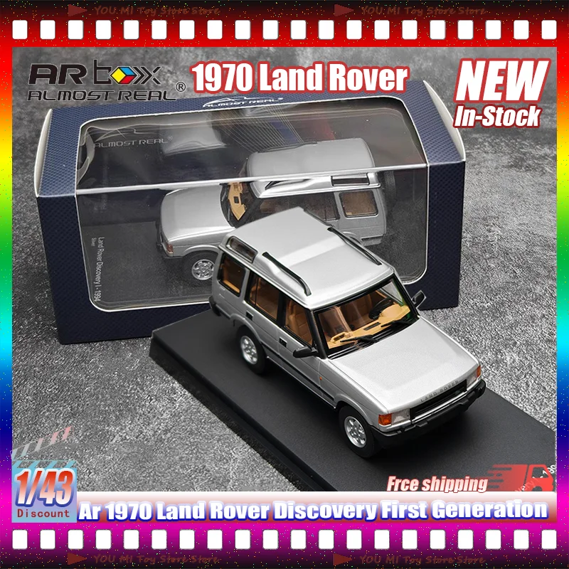 Ar Land Rover Discovery 1970, modelo fundido a presión de primera generación 1:43, aleación de simulación en miniatura, juguetes personalizados para niños, adorno de coche antiguo