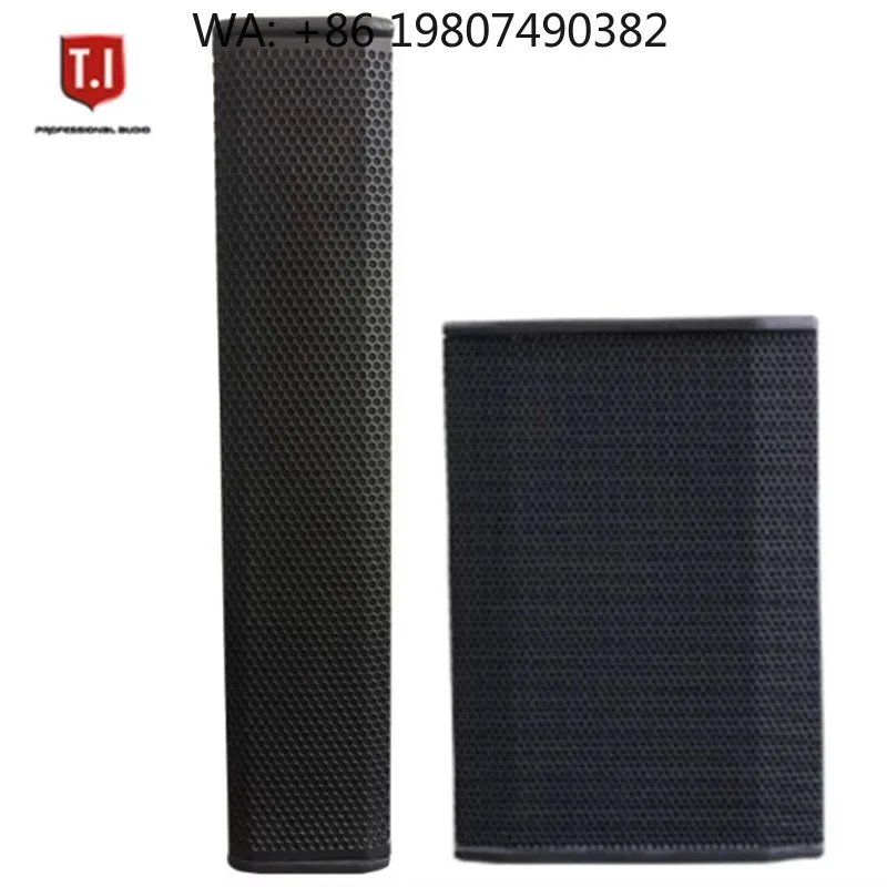 18 Inch Subwoofer Matching 8 Inch Column Full Range Speaker, Professional PA Audio System for Various Events