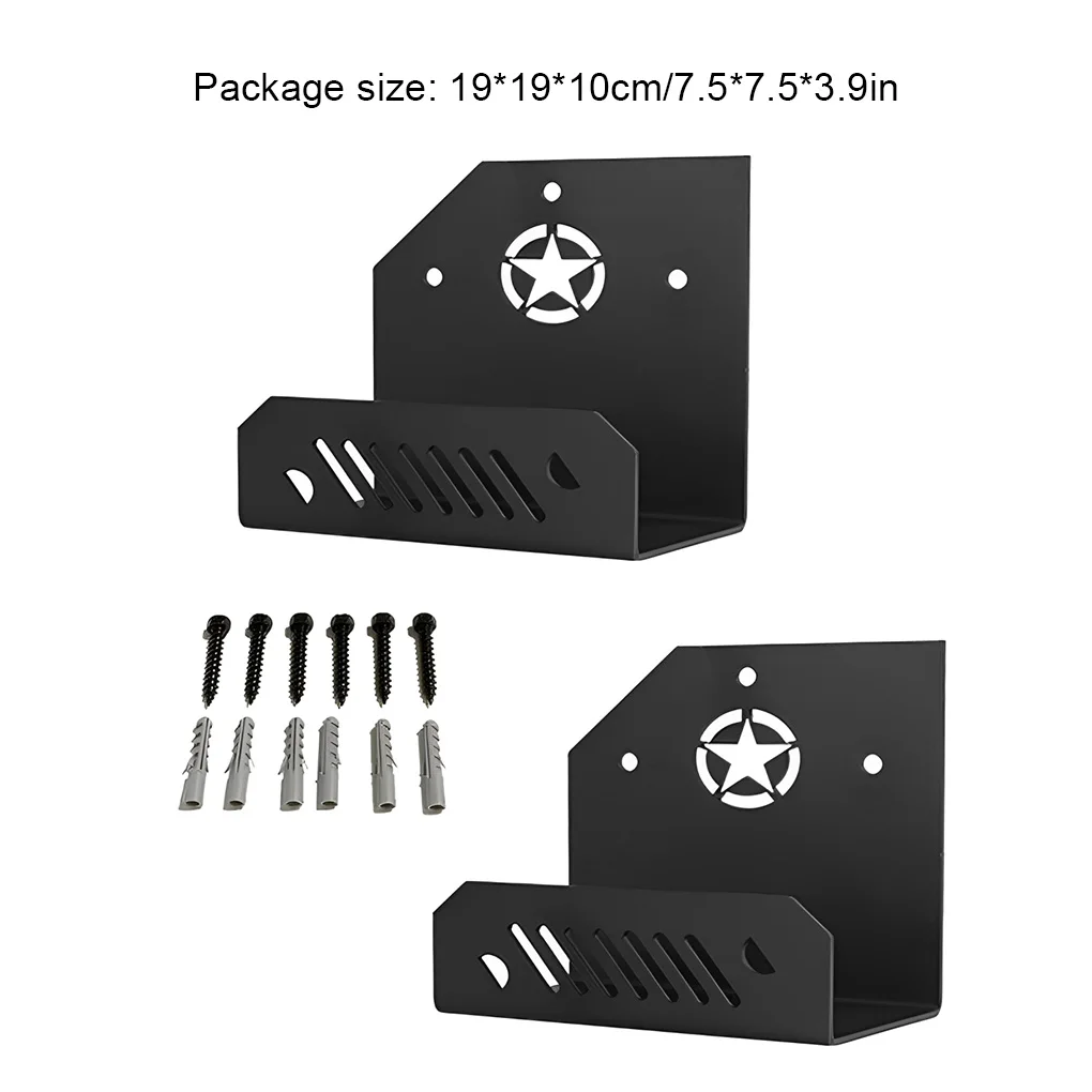 

2pcs Door Hangers for Wrangler JK JKU TJ JL JLU JT Gladiator 1945-2025 Ford Bronco with Star Totem Compatible Door Hangers