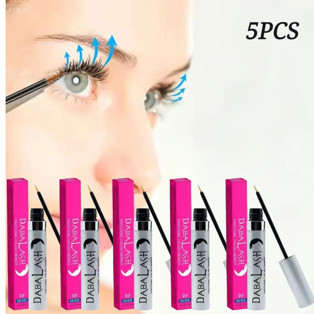 1-5pcs Dabalash Ciglia spesse e lunghe Crescita rapida Siero Matita per sopracciglia Crescita Essenza nutriente 5.32ml 0.18oz Per le donne