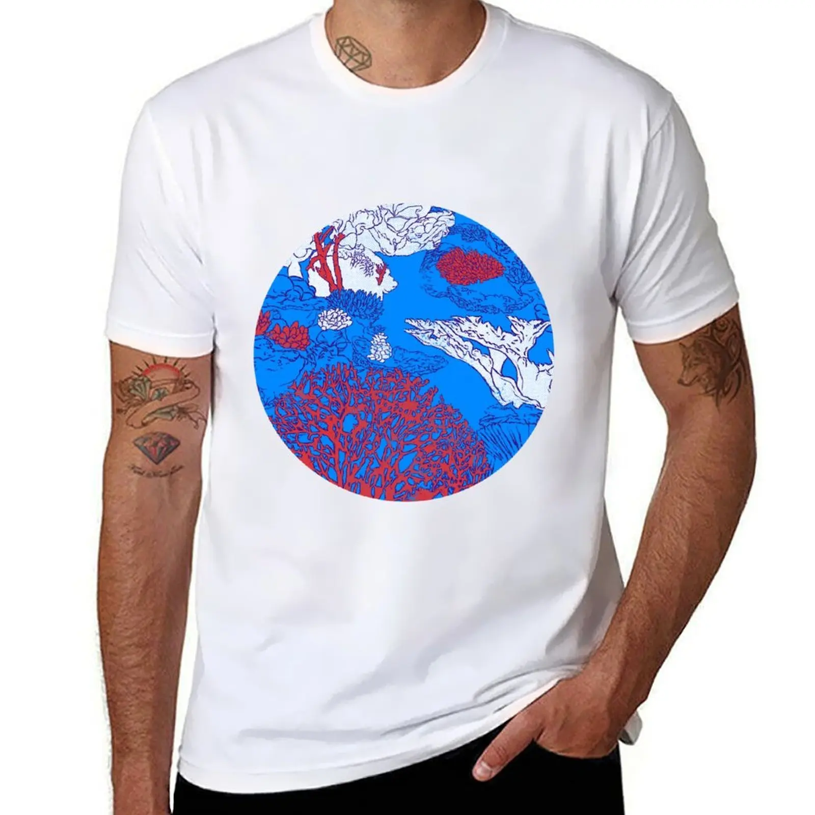 

Coral reef T-Shirt t shirts with prints funny t shirts man T-Shirt