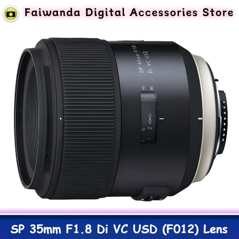 

95% новый оригинальный объектив для Tamron SP 35 мм F1.8 Di VC USD (F012) полнокадровый объектив DSLR Prime для Canon EF для Nikon F Mount