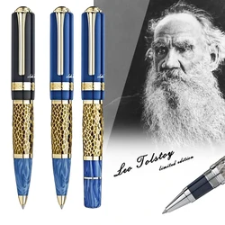 Luxury M Ballpoint Roller Ball Pen Writer Edition Leo Tolstoy Signature School Office Stationery Fashion