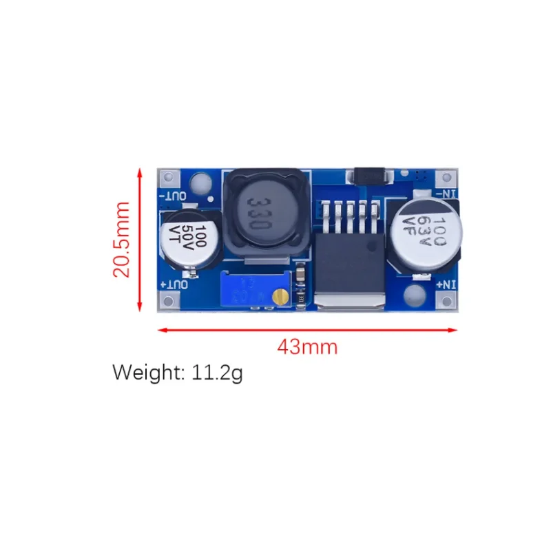 LM2596HVS LM2596 HV LM2596HV DC-DC Adjustable Step Down Buck Converter Power Module 4.5-50V To 3-35V Urrent limiting