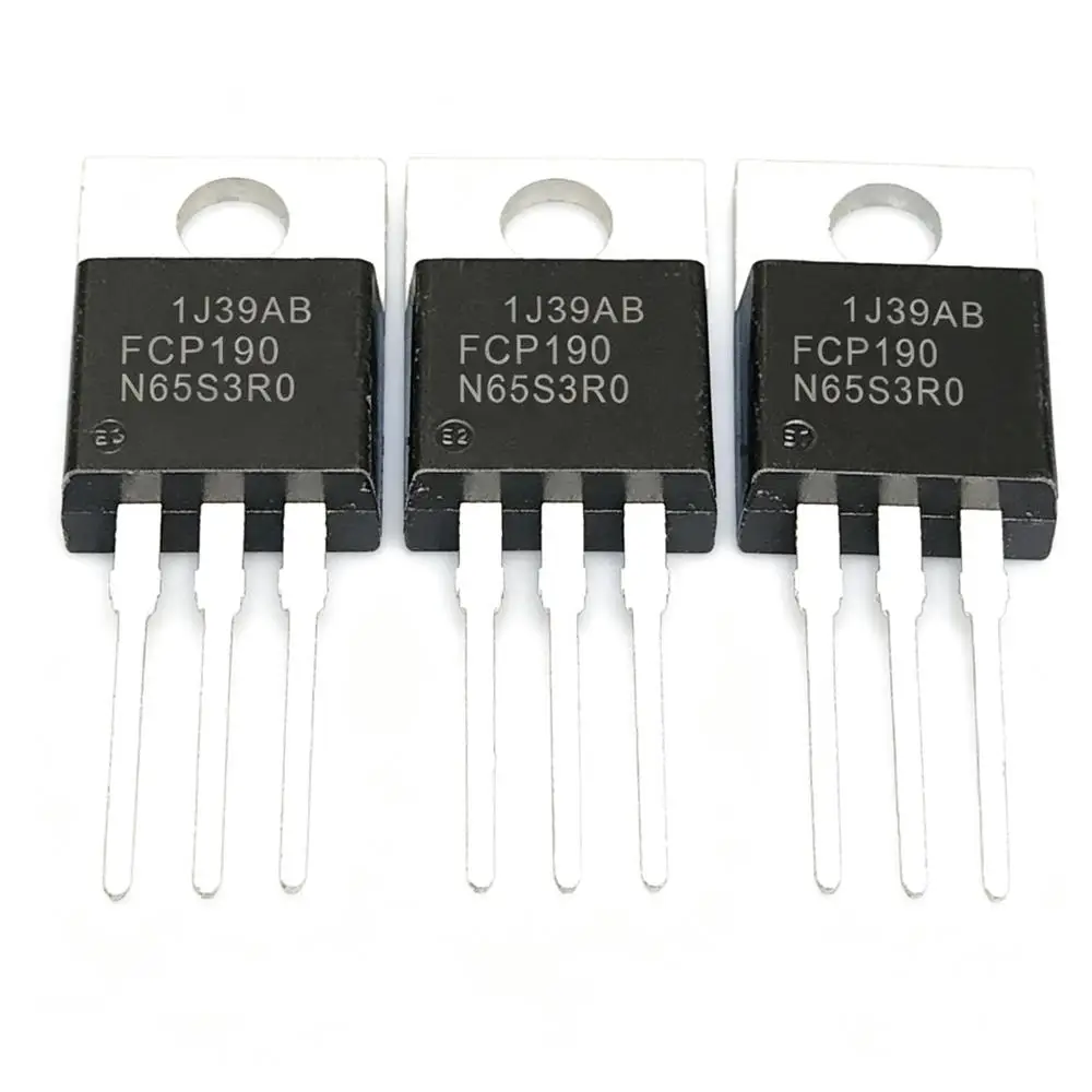 5piece FCP190N65S3R0 650V 17A TO-220