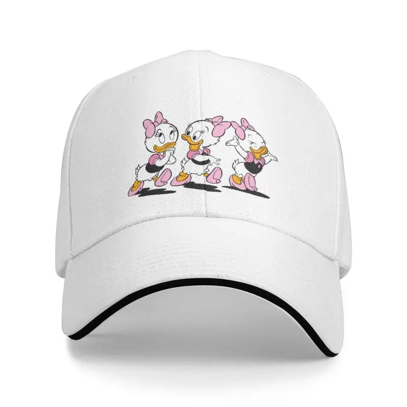 Custom Donald Duck Mickey Mouse Anime Baseball Cap Men Women Adjustable Dad Hat Outdoor