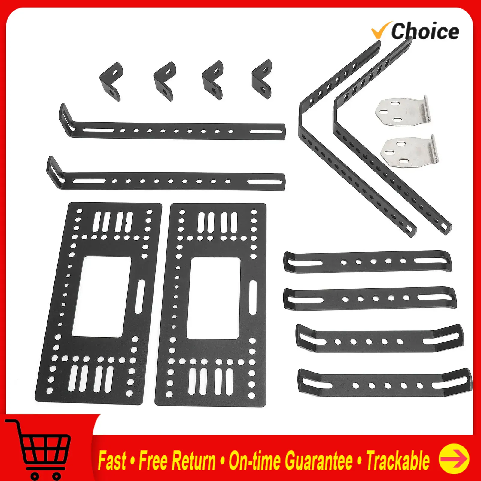 

Motorcycle Luggage Side Box Bracket Case Rack Motorcycle Side Box Bracket Fit Abrasion Proof Rugged Construction for Motorbike