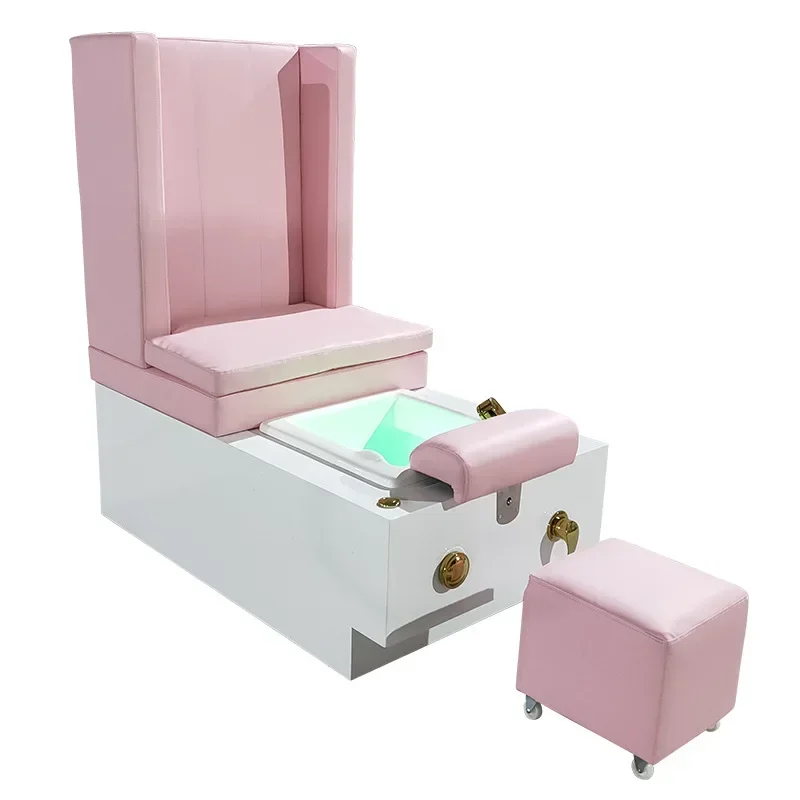 

Pedicure Chair Cross-border foot massage sofa High-end foot bath foot massage sauna clubSingle reclining pedicure sofa