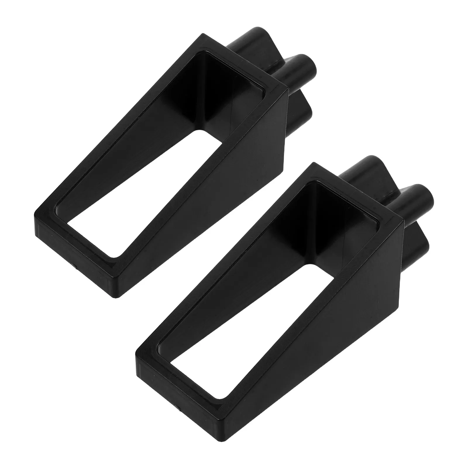 2Pcs Cargo Divider Block Truck Bed Protector Plastic Bumper Pad Load Stabilizer Guard Corner Blocker for Truck Bed Management