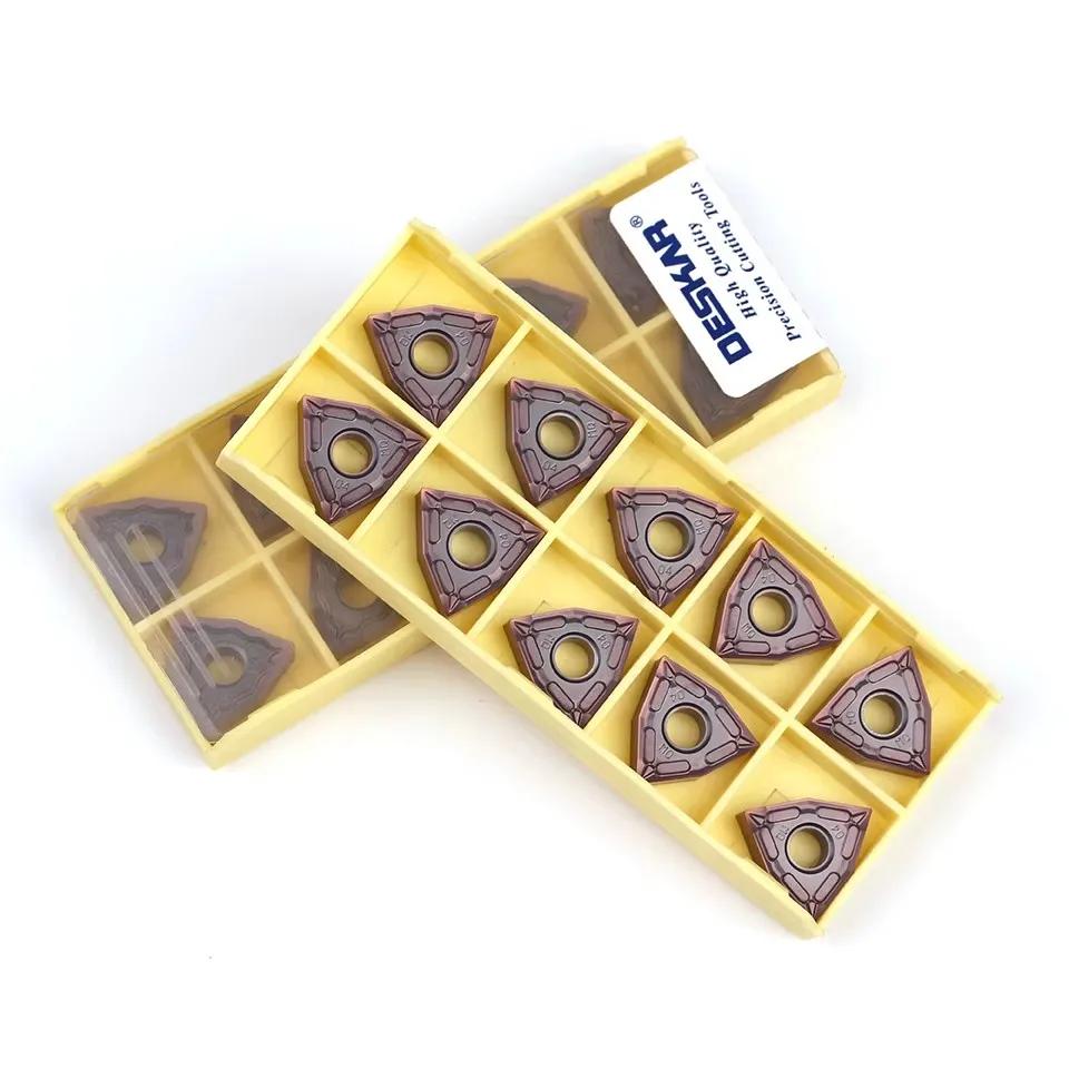 WNMG Series WNMG080404-MA LF6018 080408-MS/JMS/MQ/HS/HA/GS Slot Type DESKAR Original Numerical Control Lathe Outer Circular Tool