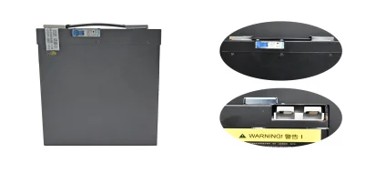 Black 24V 35Ah LiFePO4 Lithium Battery For HELI JIALI CBD-15J-LI Electric Pallet Jack Lithium Battery