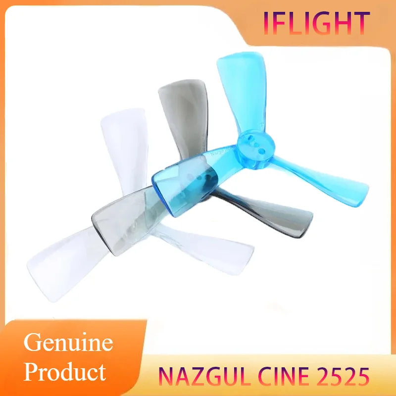 

2Pair IFlight Nazgul Cine 2525 2.5X2.5X3 Three Blade Propeller Blade for RC FPV Freestyle 2.5inch Cinewhoop Ducted Drone