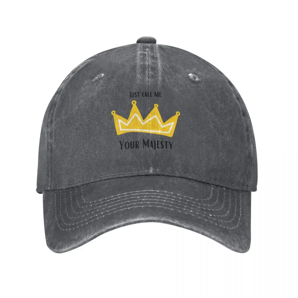 Just Call Me Your Majesty Baseball Cap Dropshipping Sports Cap foam party Hat Men's Women's