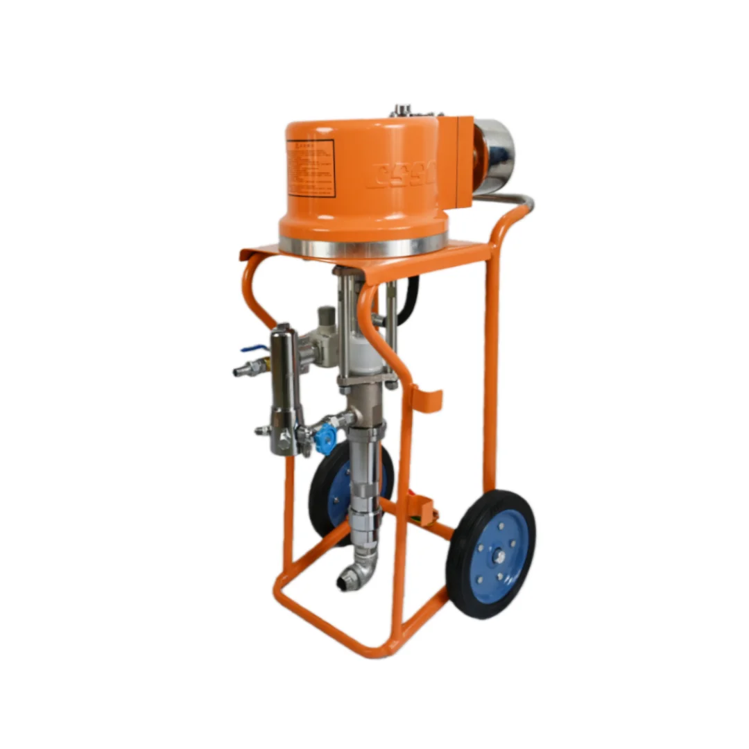 6528K High-Pressure 28L/min Flow Rate Airless Spraying Machine Marine Steel Structures Powder Coating Spray Gun