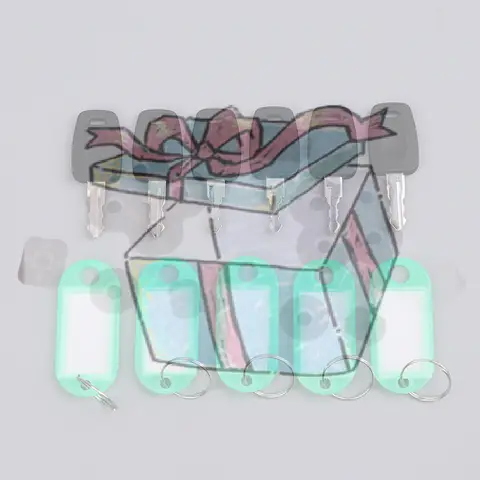 【CCA】2Pcs 007 Key 002 Key Master Suitcase Lock Keys Compatible With TSA Luggage Password Locks