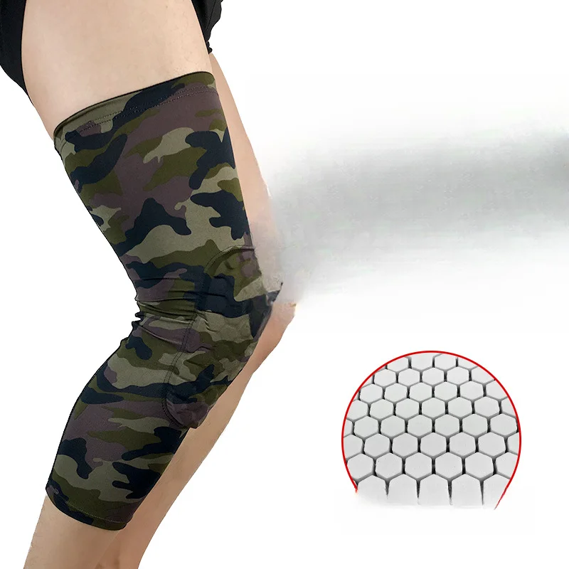 Sportlikud põlvekaitsmed, välistingimustes kasutatav kokkupõrkevastane kärgstruktuuriga kamuflaažpõlvekaitse, õhuke ja hingav säärekaitse_voghion.com