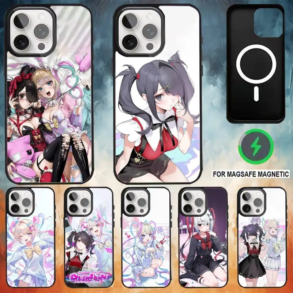

N-NEEDY G-GIRL OVERDOSES Phone Case For iPhone17,16,15,14,13,12,11 Plus,Pro Max Magnetic For Magsafe Wireless Charging