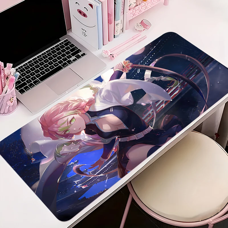 

Gaming D-demon Slayer HD Mousepad Gaming Accessories Computer Cabinet Extended Mat Mouse Pad Anime Keyboard Pad Office Desk Mat