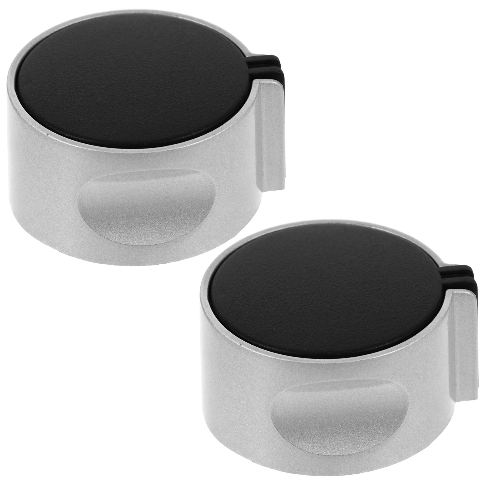 

2Pcs Gas Stove Switch Knob Stainless Steel Replacement Cooktop Burner Control Knobs for Home Kitchen Restaurant