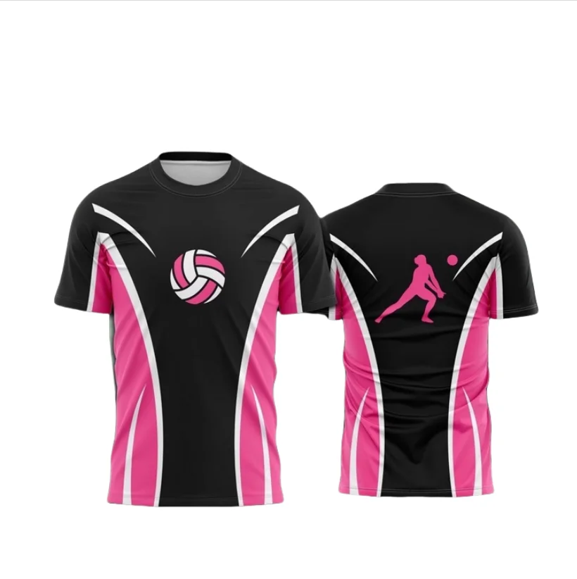الصيف الكرة الطائرة الرياضة ثلاثية الأبعاد المطبوعة تي شيرت رجالي جديد الترفيه الجولة الرقبة البلوز المحملة الرياضة في الهواء الطلق التجفيف السريع تنفس #2