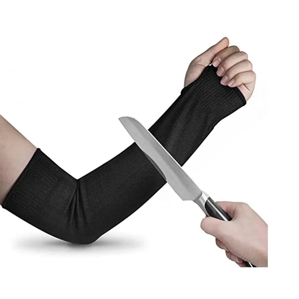 

Level 5 HPPE Cut Resistant Work Arm Sleeve Safety Glove Anti-Puncture Arm Protection Sleeve for Construction Automobile Glass