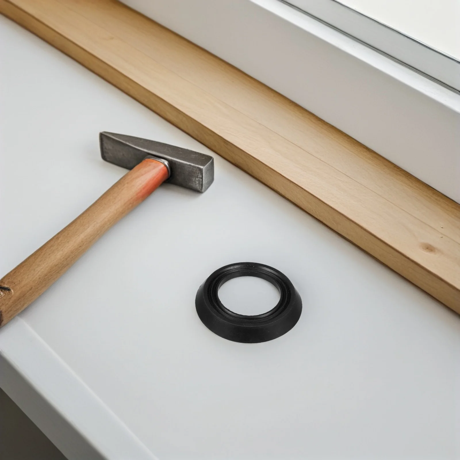 

2Pcs Rubber Urinal Drain Gasket Leakproof Sealing Ring for Urinal Flange Sturdy Waterproof Connection Reliable for Home Bathroom