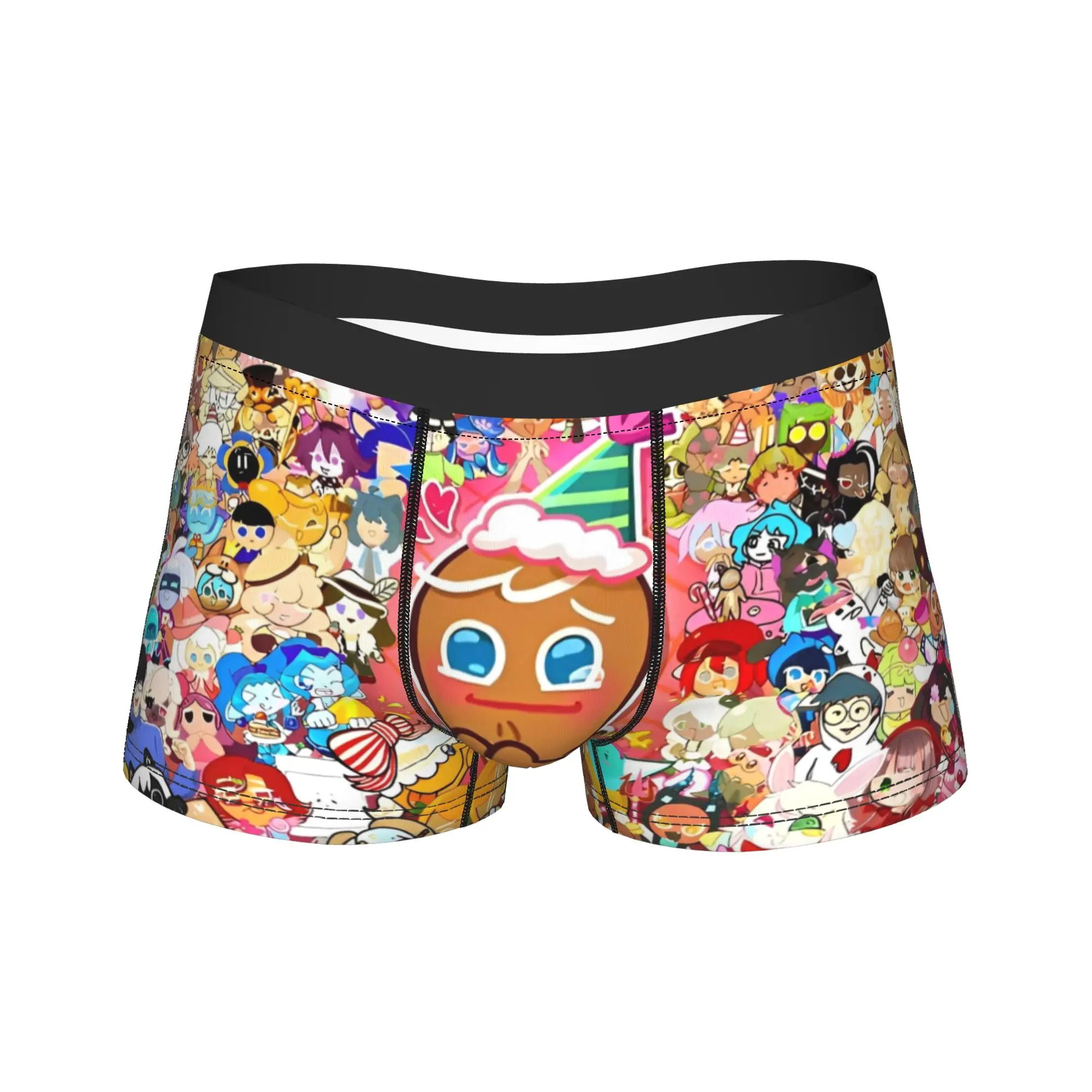 Men Cookie Run Kingdom Boxer Briefs Shorts Panties Breathable Underwear  Male Funny S-XXL Underpants